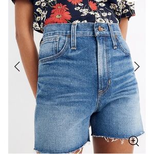 Madewell denim shorts